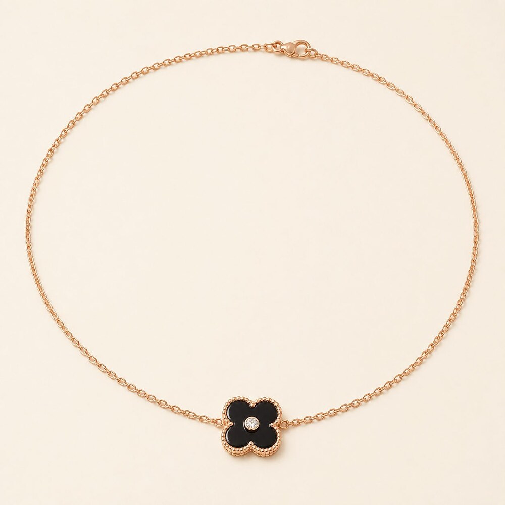 Van Cleef & Arpels Elegant Signature Necklace Style 9 | New with Box